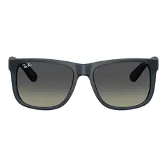 RAY-BAN - Gafas de Sol Cuadradas Unisex Justin Azul Ray Ban