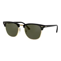 RAY-BAN - Gafas de Sol Cuadradas Unisex Clubmaster Negro Ray Ban