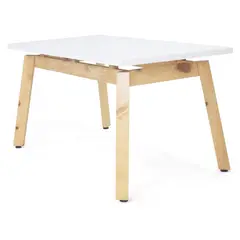 MICA - Mesa de Comedor 6 Puestos Tirol 150x80x76 Oasis