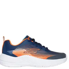 SKECHERS - Tenis moda Microspec Advance Revconix Niño