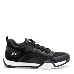 SKECHERS - Tenis moda Elite Sport Court Ultra Pace Niño Negros