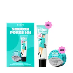 BENEFIT - Set de maquillaje rostro smooth pores 101: Primer The POREfesional + Crema hidratante Smooth Sip Incluye 2 Productos
