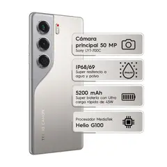 TECNO MOBILE - Celular CM6 |4G/NFC |256 GB |8GB RAM