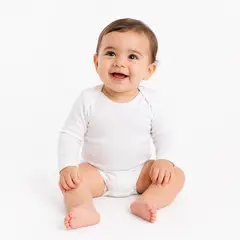 YAMP - Bodies para bebé Unisex Pack de 3 unidades Manga larga de Algodón peruano