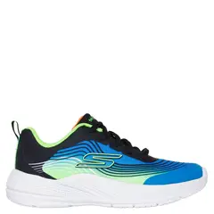 SKECHERS - Tenis moda Microspec Advance Revconix Niño