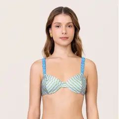 ONDA DE MAR - Top de vestido de baño NAHIA