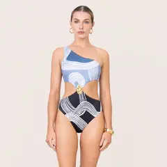 ONDA DE MAR - Vestido de Baño Trikini ALENA
