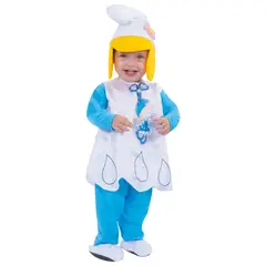 FANTASTIC NIGHT - Disfraz para Bebé Duende Azul Encantada Fantasía