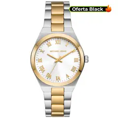 MICHAEL KORS - Reloj Mujer Lennox. Reloj Acero Inoxidable Plateado MK7464