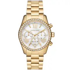 MICHAEL KORS - Reloj Mujer Lexington. Reloj Acero Inoxidable Dorado MK7241