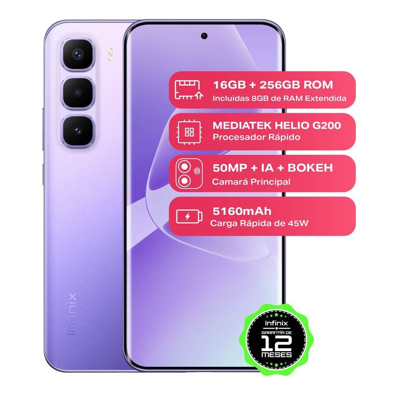 Celular HOT 60 PRO+ |4G |256 GB |8GB RAM