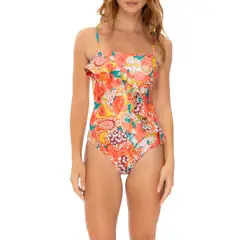 MILONGA - Vestido de baño Enterizo con estampado Dolce Vita