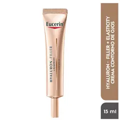 EUCERIN - Tratamiento antiedad Contorno De Ojos Hyaluron Filler Elasticity Spf 15 Para Piel Seca 50 ml