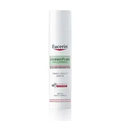EUCERIN - Tratamiento antiedad Serum Triple Acción Dermopure Para Piel Grasa 40 ml