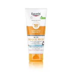 EUCERIN - Protector Solar Sun Kids Toque Seco Gel Crema 200 ml