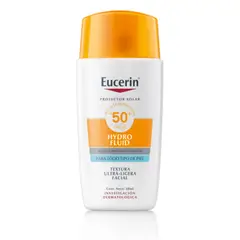 EUCERIN - Protector Solar Facial Hydro Fluid Textura Ultra-Ligera FPS50+ 50 ml