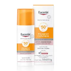EUCERIN - Protector Solar Facial Sun Control Piel Manchada - Pigmentada Fps 50+ 50 ml