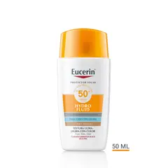 EUCERIN - Fotoprotector Hydro Fluid Tono Medio FPS50+ Para Todo tipo de piel 50 ml