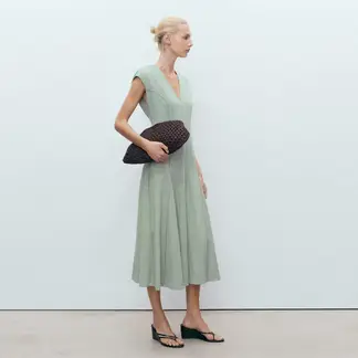 MANGO - Vestido Mujer Medio Casual