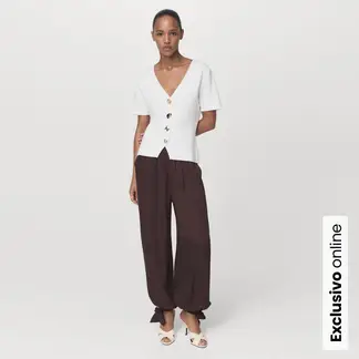 MANGO - Cardigan Mujer Slim fit