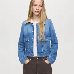 MANGO - Chaqueta de jean Mujer