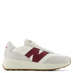 NEW BALANCE - Tenis Moda 370 Hombre Blancos