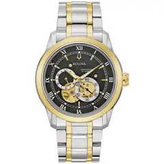 BULOVA - Reloj Hombre Classics. Reloj Acero Inoxidable Plateado 98A311