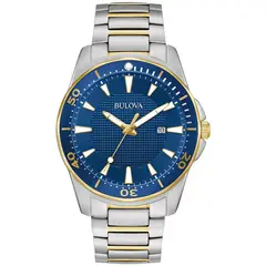 BULOVA - Reloj Hombre Classics. Reloj Acero Inoxidable Plateado 98B329