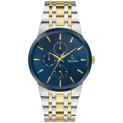BULOVA - Reloj Hombre Modern. Reloj Acero Inoxidable Plateado 98C145