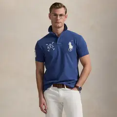 POLO RALPH LAUREN - Camiseta polo Hombre Manga corta con Logo de Algodón