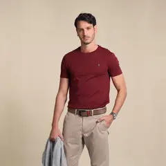 POLO RALPH LAUREN - Camiseta Hombre Manga corta de Algodón