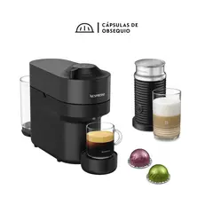 NESPRESSO - Cafetera de Espresso A3GDV2-TW-BK-NE