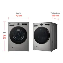 LG - Lavadora Carga Frontal 25 kg WM25VFXS