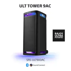 SONY - Parlante Bluetooth Parlante para fiesta ULT TOWER 9AC POWER SOUND SRS-ULT900AC Bluetooth