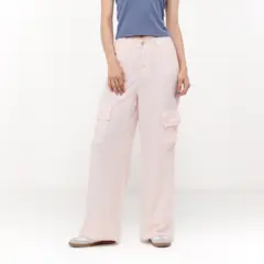 DOO AUSTRALIA - Pantalón Cargo Mujer Tiro medio