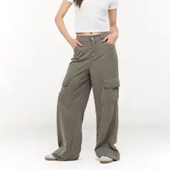 DOO AUSTRALIA - Pantalón Cargo Mujer Tiro medio