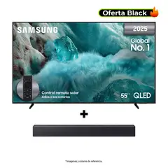 SAMSUNG - Combo Televisor + Barra | | 55 pulgadas | 4K UHD | QLED | F-QN55Q7FAAKXA