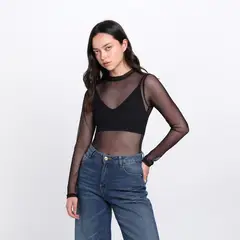 SYBILLA - Body Mujer Manga larga