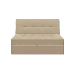 PULLMAN - Sofá Cama Moderno en Tela 2 Puestos Angela 140 x 93 x 55 cm Amoblando