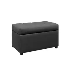 PULLMAN - Puff Baúl Moderno en Tela 45 x 75 cm Amoblando