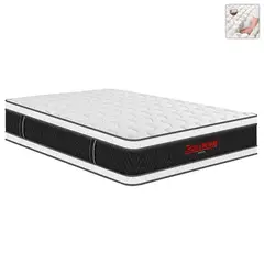 PULLMAN - Colchón Queen Ultra firme Resortes Pocket PullpackEU 160 cm x 190 cm