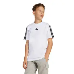 ADIDAS - Camiseta deportiva Unisex infantil con Logo Manga corta de Algodón
