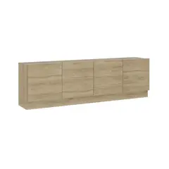 BERTOLINI - Mueble de Televisión Moderno de 182 x 55,5 x 36 cm para Televisores de Hasta 70 Pulgadas,