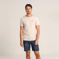 CASCAIS - Camiseta Hombre Manga corta con Estampado Algodón Cascais.