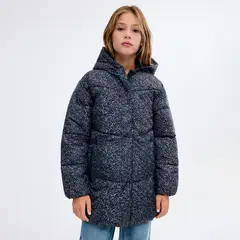 MANGO - Chaqueta Con capucha para Niña Acolchado