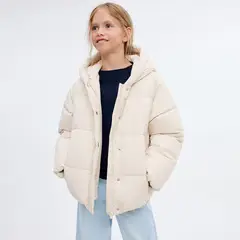 MANGO - Chaqueta Con capucha para Niño Acolchado