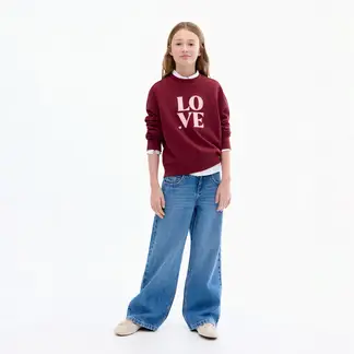 MANGO - Saco para Niña con Estampado de Algodón