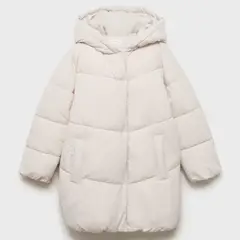 MANGO - Chaqueta Con capucha para Niño Acolchado