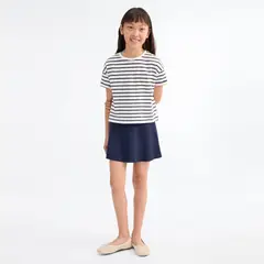 MANGO - Camiseta para Niña Manga corta de Algodón