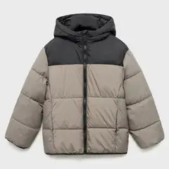 MANGO - Chaqueta Con capucha para Niño